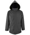 02109 Robyn SOL'S Unisex Robyn Padded Jacket Charcoal colour image